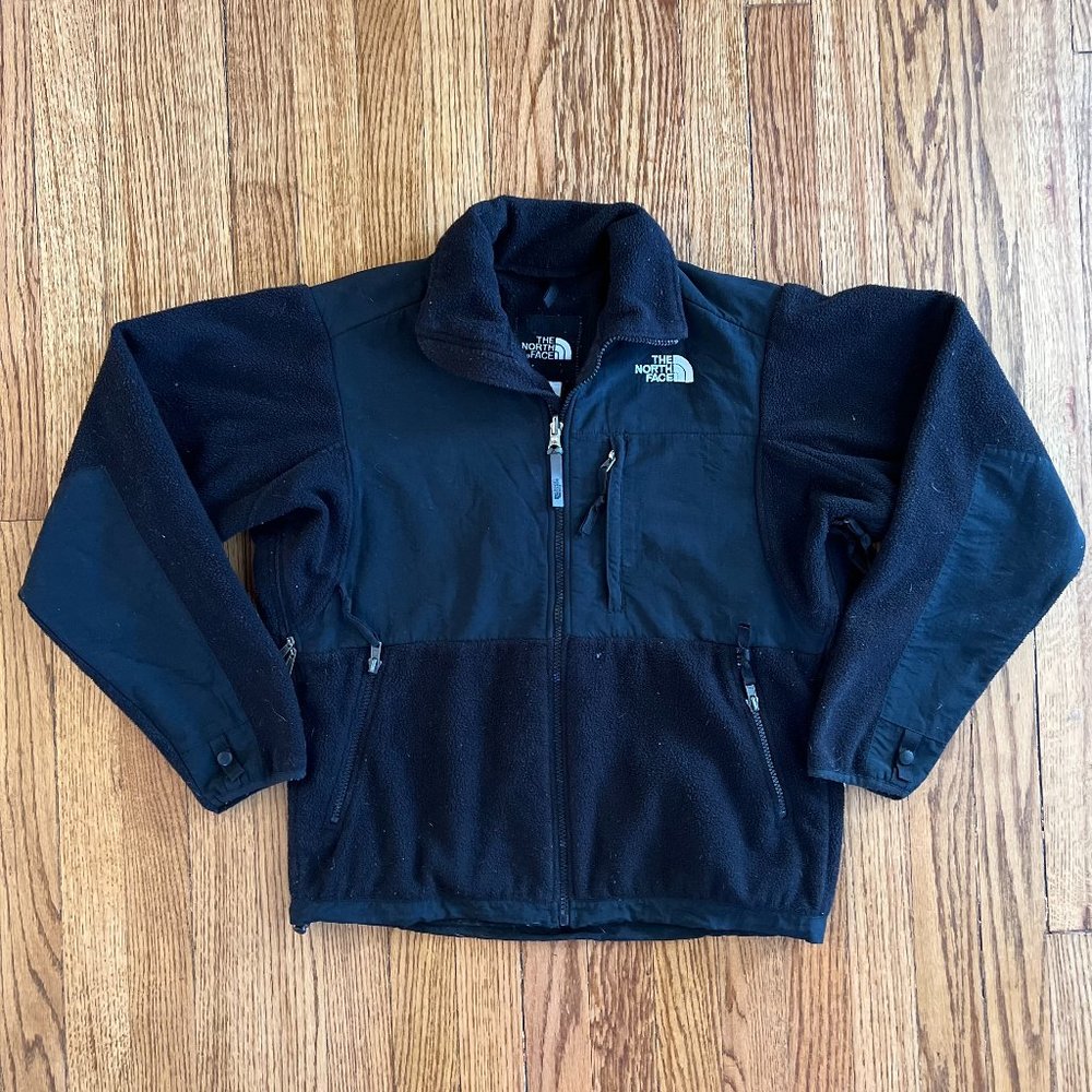 THE NORTH FACE Womens Small Denali Fleece Hoodie Jacket Recycled Polartec